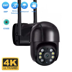 BELIA 8MP 4K IP Outdoor WiFi Camera Surveillance Security CCTV PTZ Camera HD 5MP Wireless 1080P AI Tracking Onvif iCsee